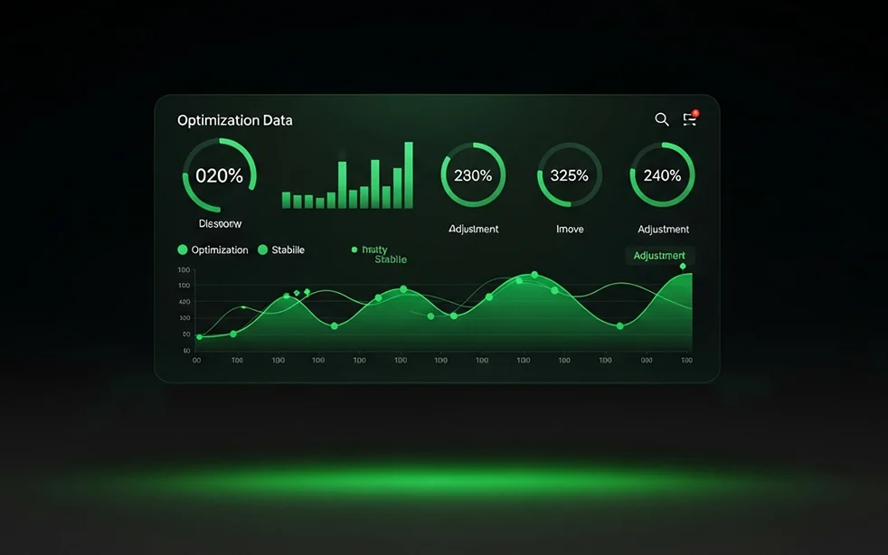 Operational data analysis visual
